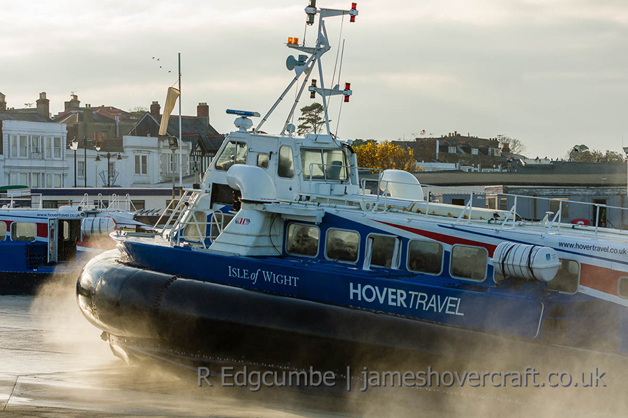 AP1-88 Operations from Ryde, Isle of Wight - GH-2132 Island Express arriving at Ryde (credit: Rob Edgcumbe).